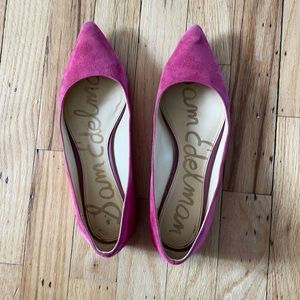 SAM Edelman Fuchsia Flats